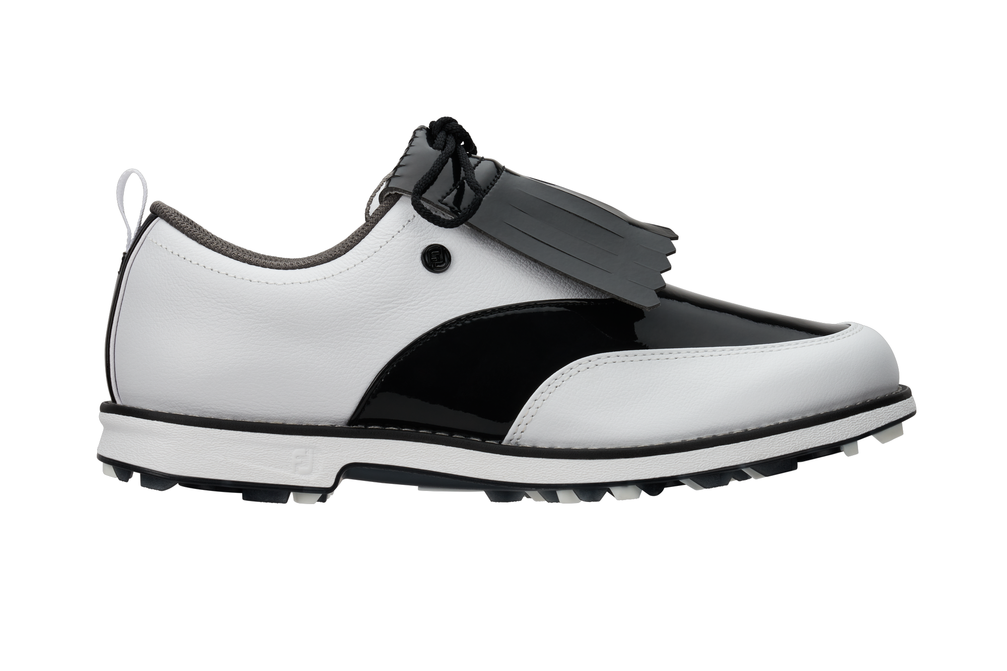 Women's Premier Series Issette Spiked Golf Shoe - White/Black